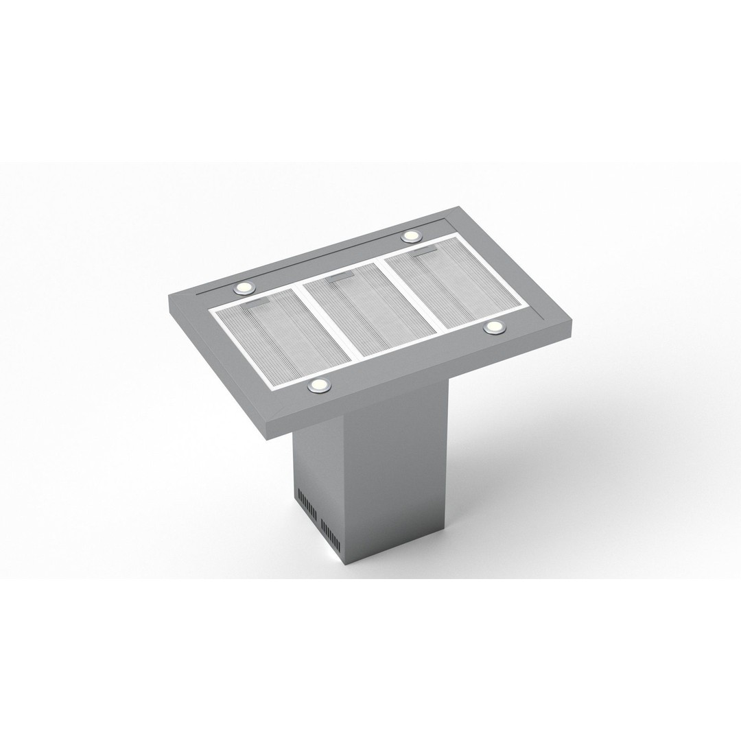 ILVE Island Range Hood 3D Model – High Poly Kitchen Asset, PBR, FBX - View 19