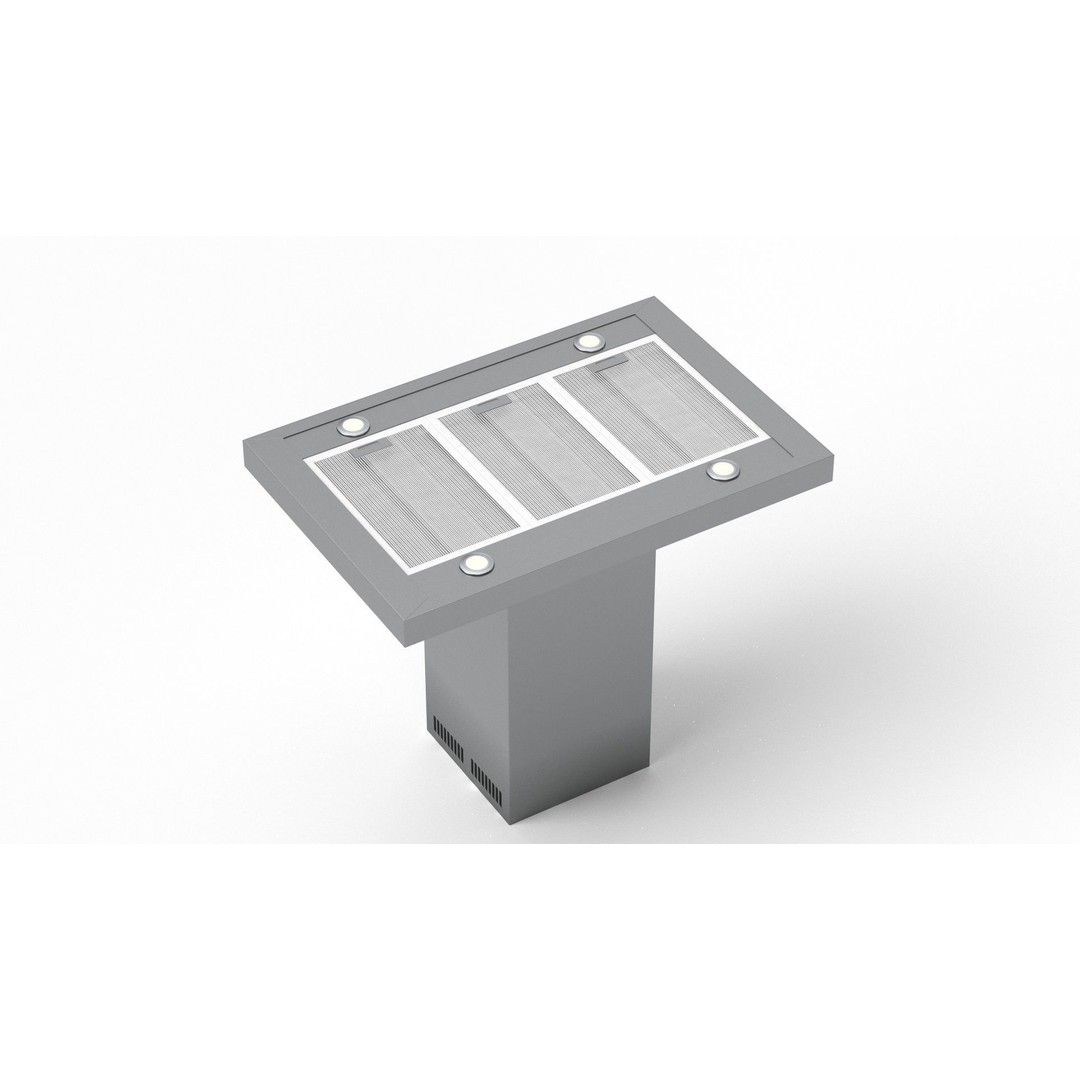 ILVE Island Range Hood 3D Model – High Poly Kitchen Asset, PBR, FBX - View 20