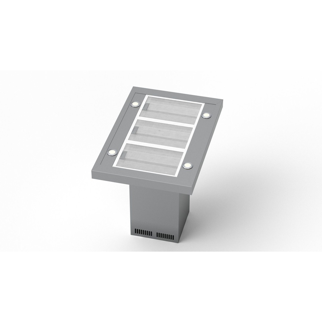 ILVE Island Range Hood 3D Model – High Poly Kitchen Asset, PBR, FBX - View 23