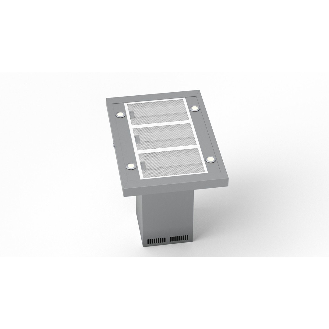 ILVE Island Range Hood 3D Model – High Poly Kitchen Asset, PBR, FBX - View 24