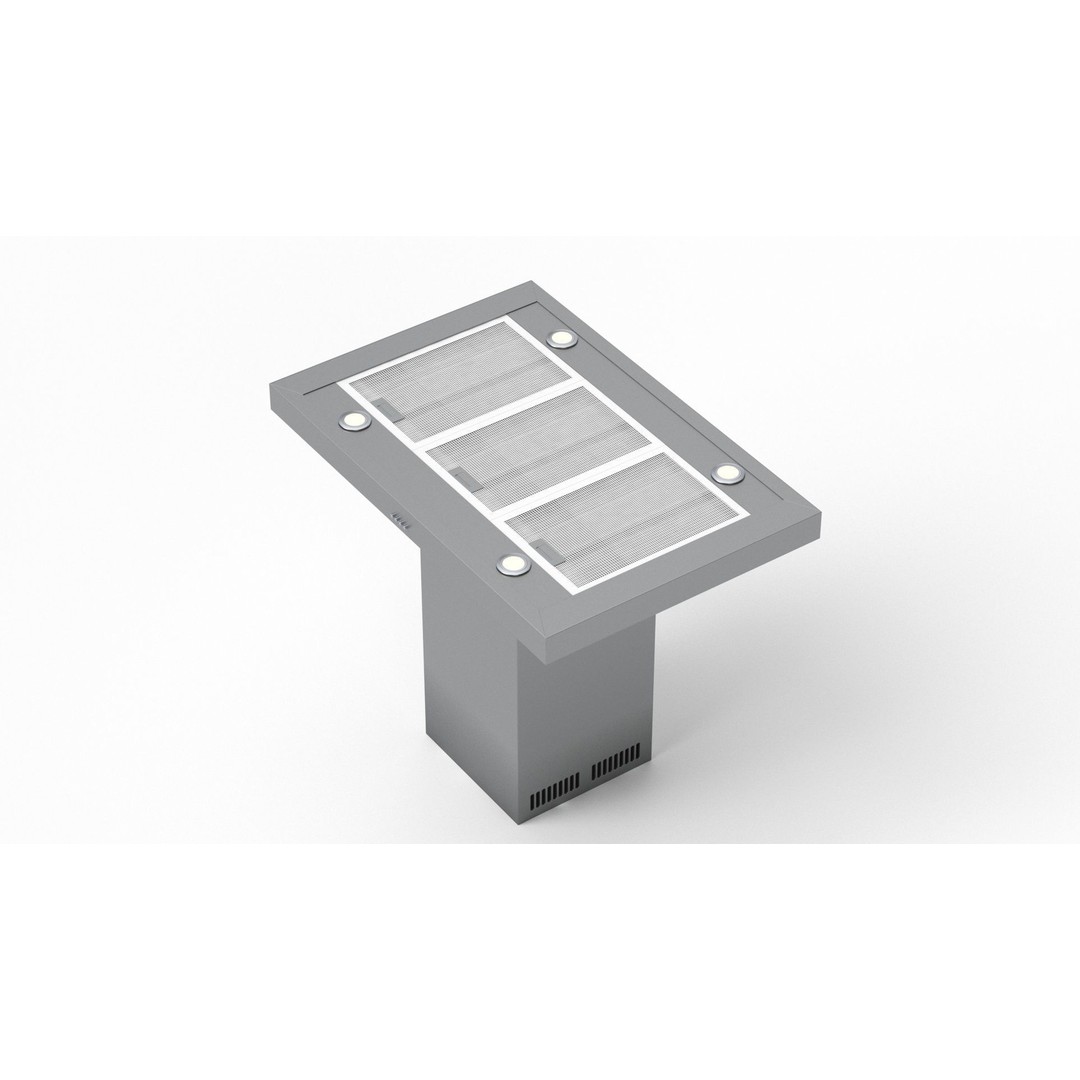 ILVE Island Range Hood 3D Model – High Poly Kitchen Asset, PBR, FBX - View 25