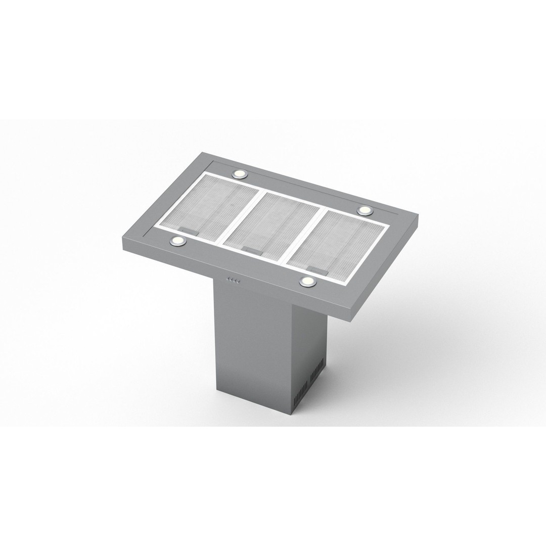 ILVE Island Range Hood 3D Model – High Poly Kitchen Asset, PBR, FBX - View 26