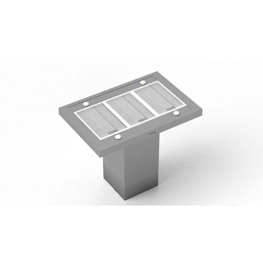 ILVE Island Range Hood 3D Model – High Poly Kitchen Asset, PBR, FBX - View 28