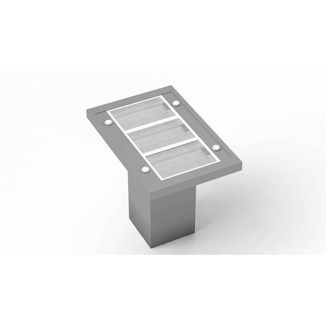 ILVE Island Range Hood 3D Model – High Poly Kitchen Asset, PBR, FBX - View 31