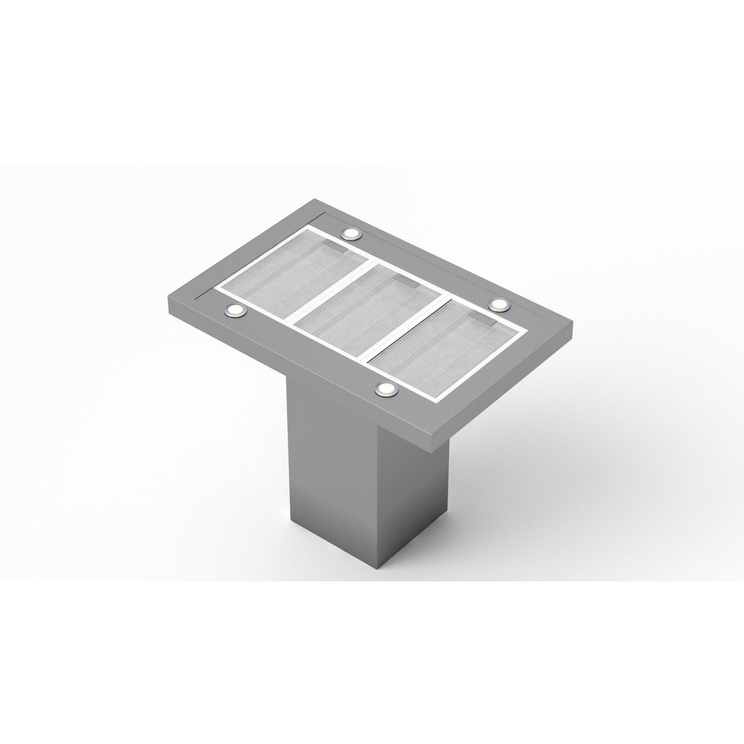 ILVE Island Range Hood 3D Model – High Poly Kitchen Asset, PBR, FBX - View 32