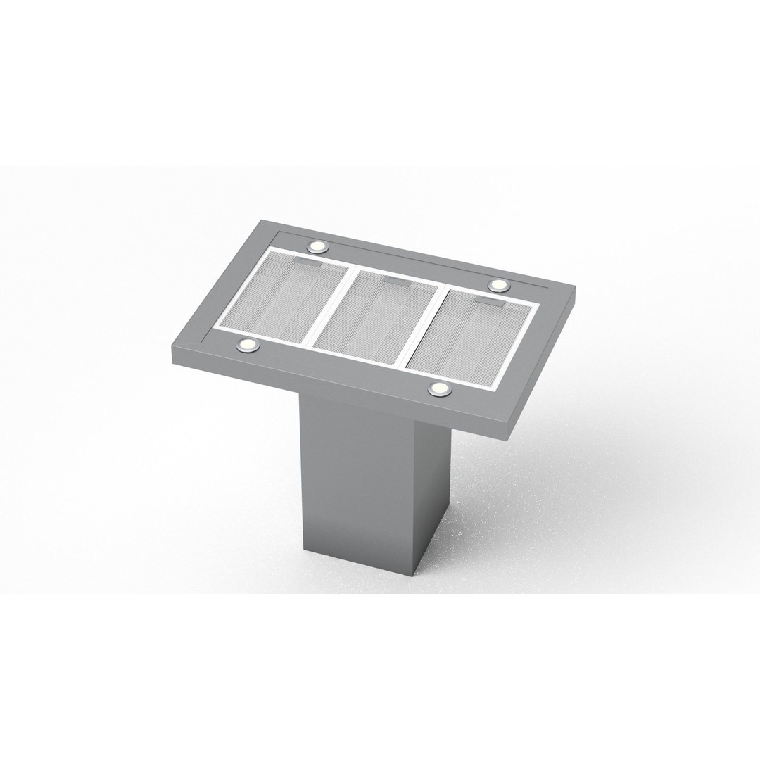 ILVE Island Range Hood 3D Model – High Poly Kitchen Asset, PBR, FBX - View 33