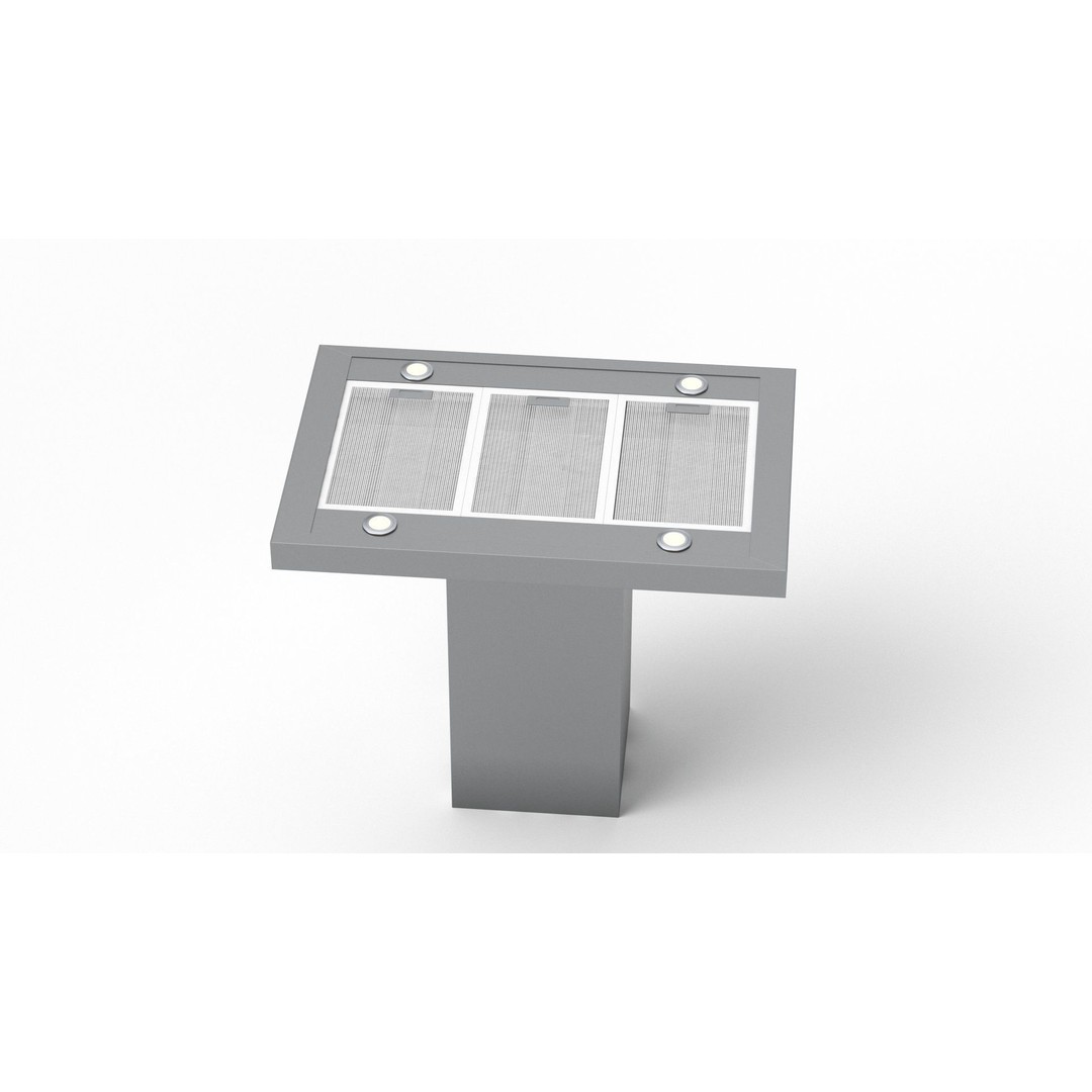 ILVE Island Range Hood 3D Model – High Poly Kitchen Asset, PBR, FBX - View 34