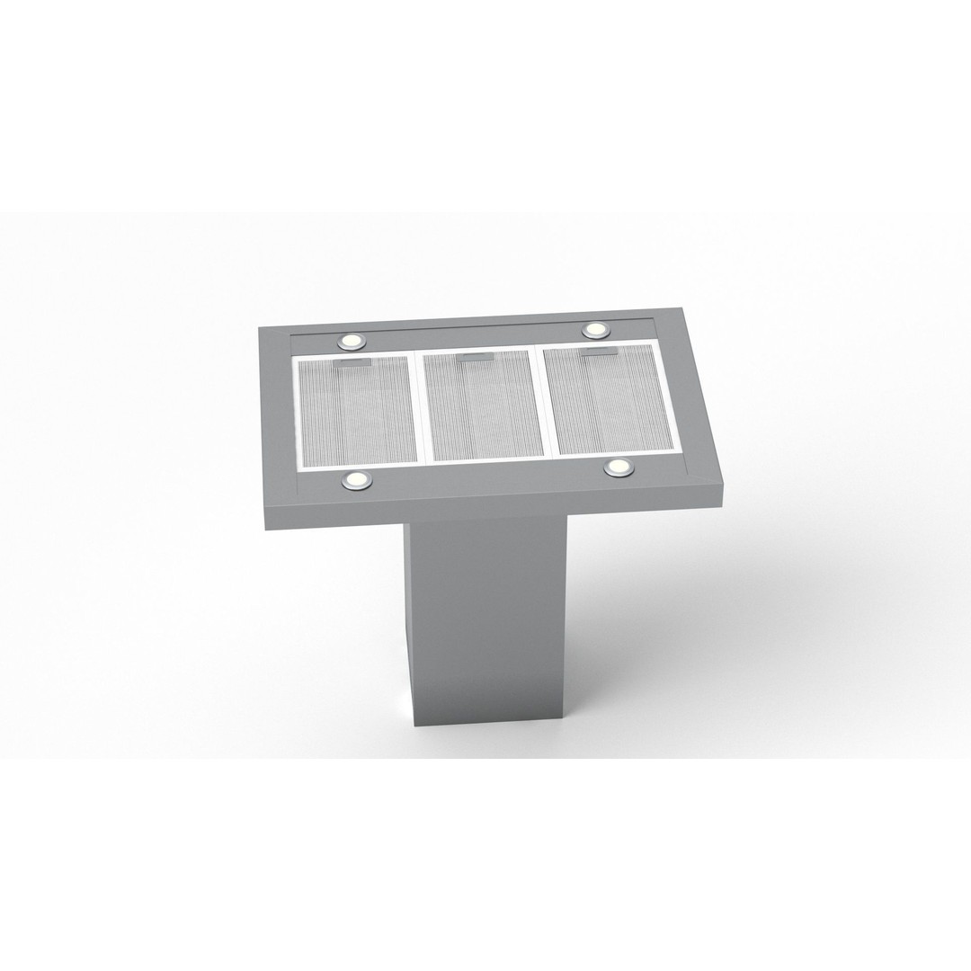 ILVE Island Range Hood 3D Model – High Poly Kitchen Asset, PBR, FBX - View 35