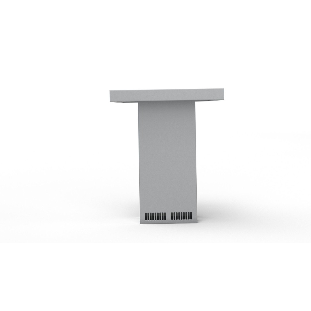 ILVE Island Range Hood 3D Model – High Poly Kitchen Asset, PBR, FBX - View 4