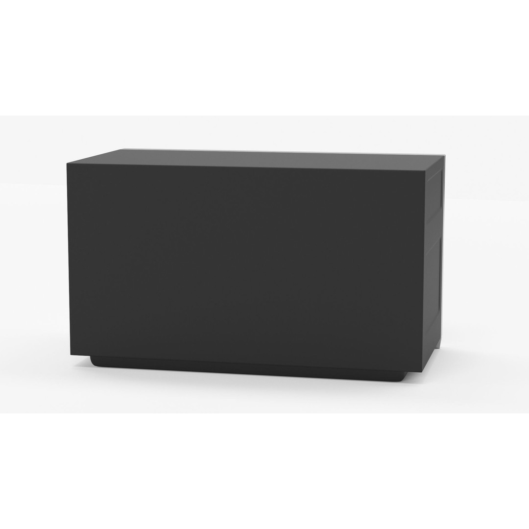 GE Profile Microwave Oven 3D Model – High Poly PBR Asset, FBX/OBJ - View 25