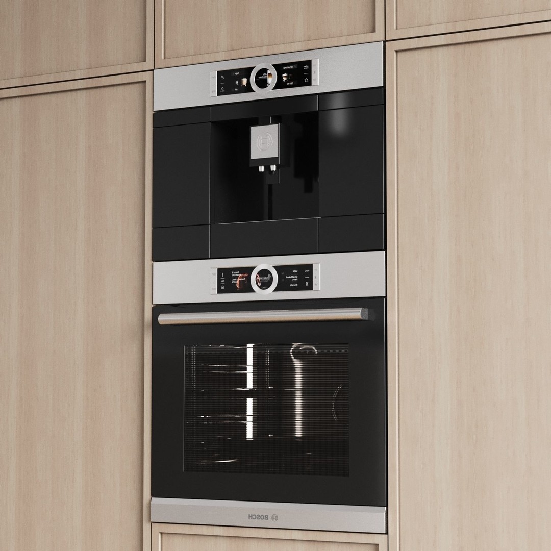 Modern Kitchen 3D Model – High Poly Interior Design Asset, FBX, OBJ - View 7