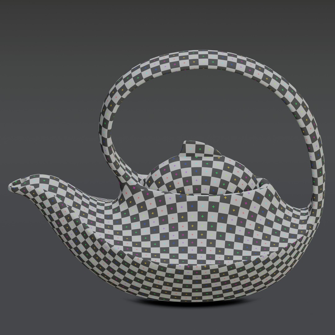 Chinese Teapot 3D Model – High Poly PBR Kitchenware, Blender, FBX - View 12