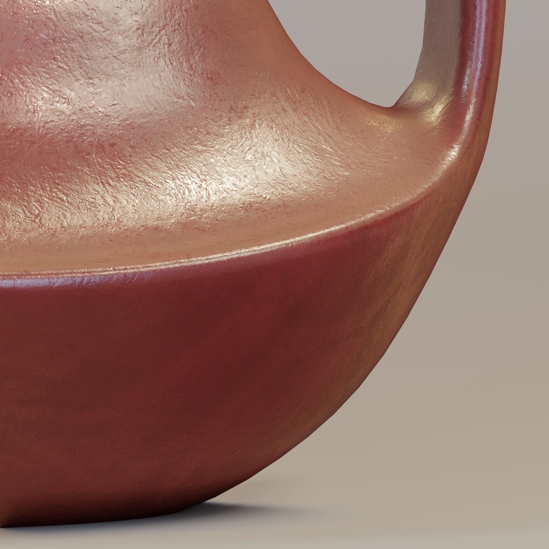 Chinese Teapot 3D Model – High Poly PBR Kitchenware, Blender, FBX - View 6