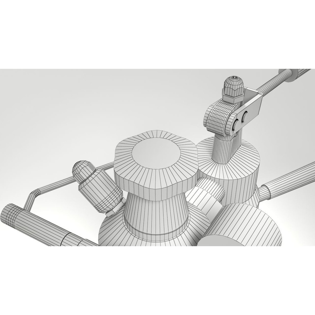 La Pavoni Espresso Coffee Machine 3D Model – Low Poly PBR Asset, FBX - View 18
