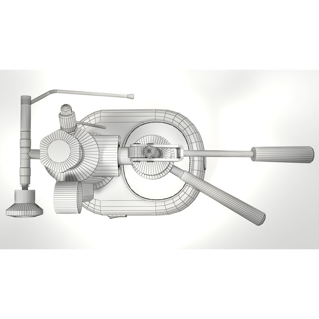 La Pavoni Espresso Coffee Machine 3D Model – Low Poly PBR Asset, FBX - View 8
