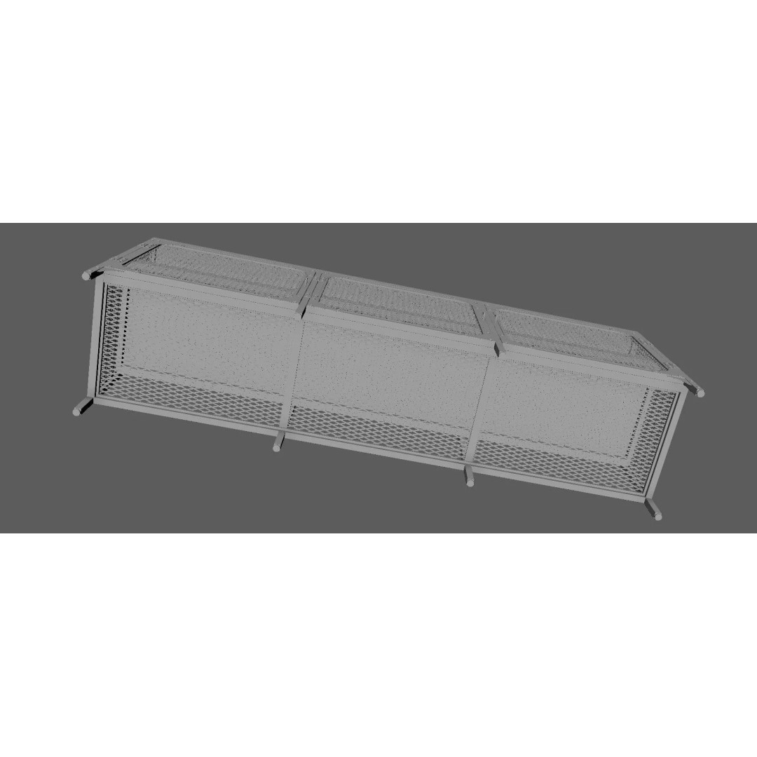 TV Cabinet 3D Model – Modern Furniture Set with PBR Textures - View 27