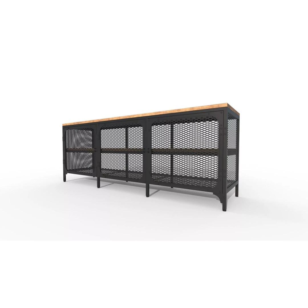 TV Cabinet 3D Model – Modern Furniture Set with PBR Textures - View 30