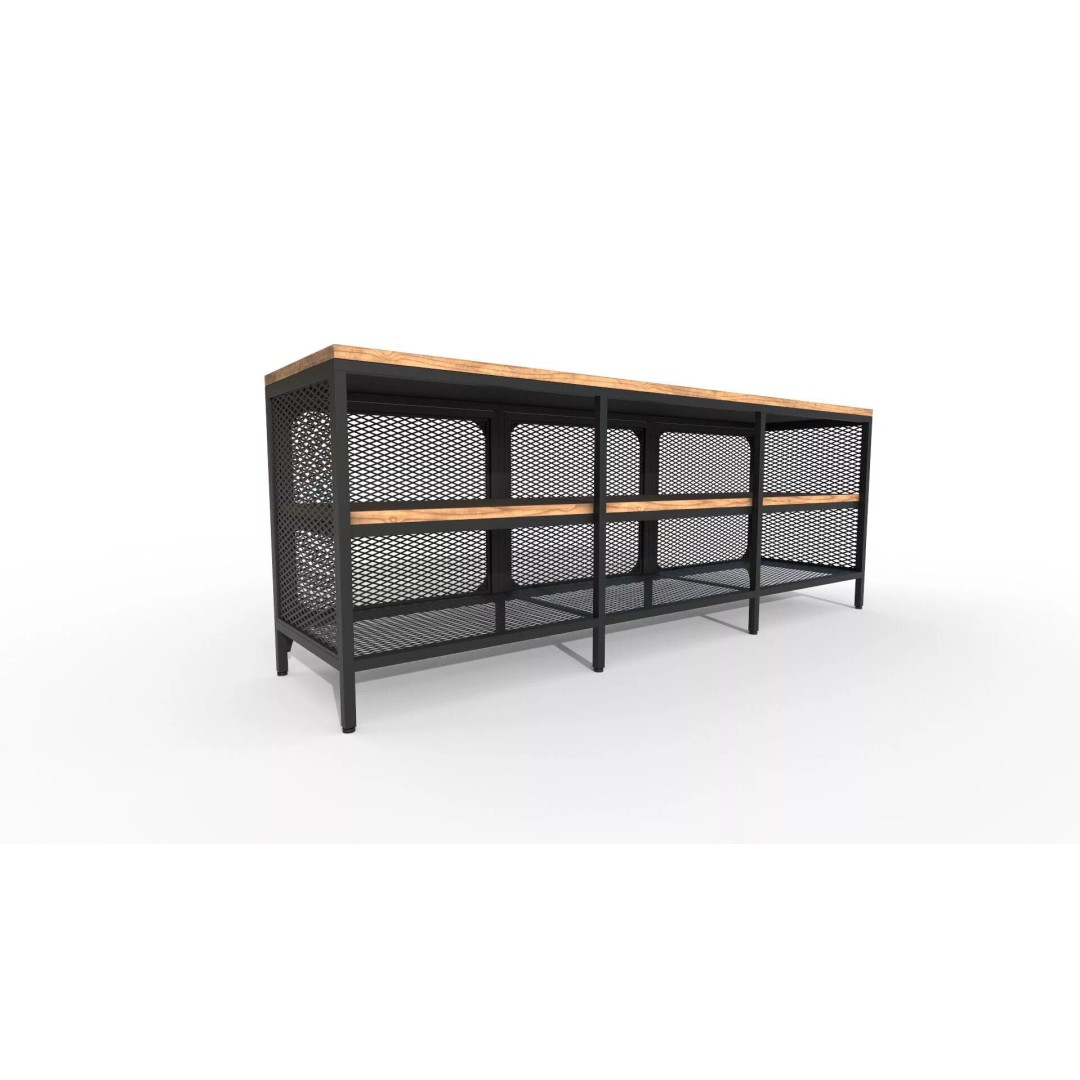 TV Cabinet 3D Model – Modern Furniture Set with PBR Textures - View 31
