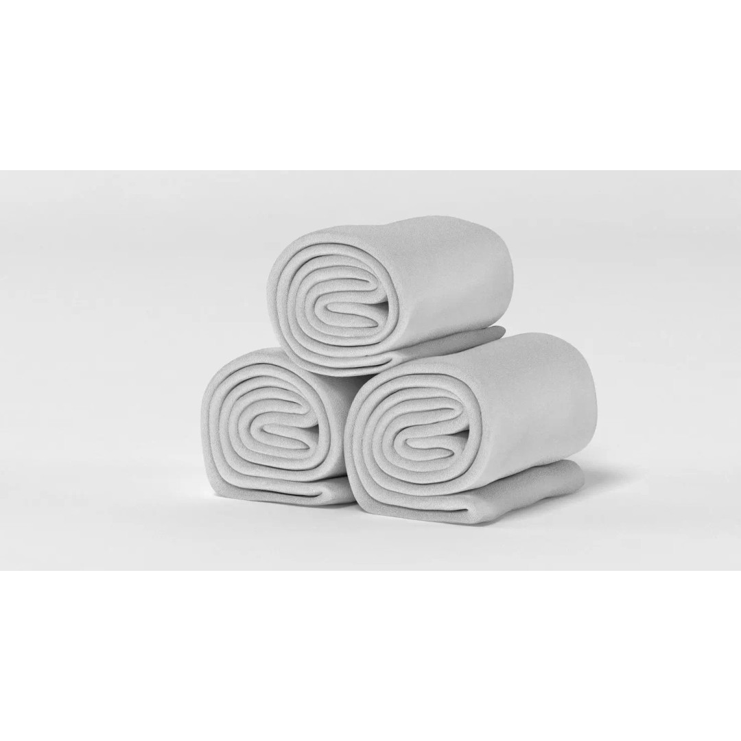 Towel Rolls 3D Model – High Res PBR Asset, FBX & OBJ Formats - View 2