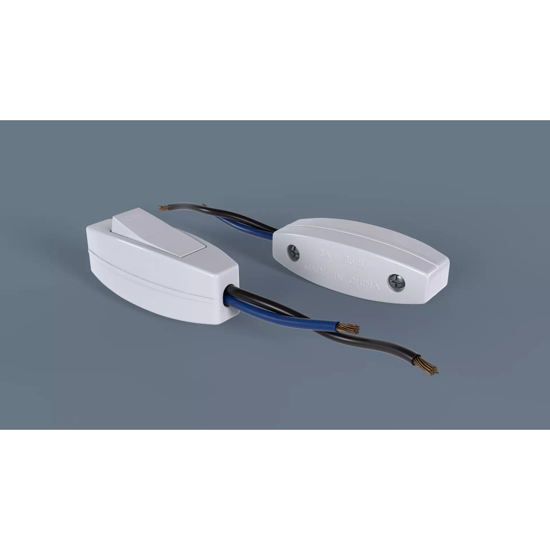 Indoor Hanging Switch 3D Model – High Poly PBR Asset, FBX & Blender - View 2