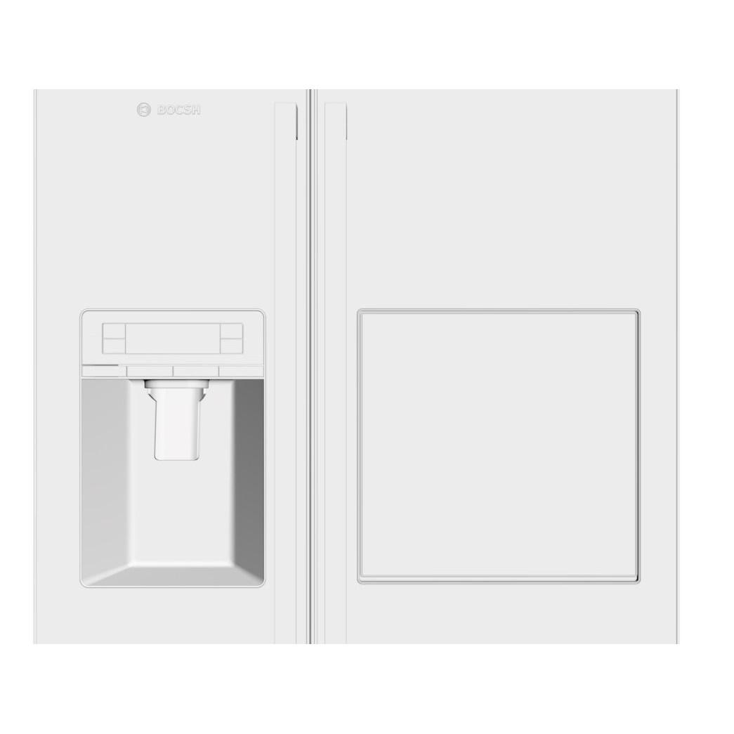 Light Fridge 3D Model – Modern Two-Door Design with PBR Textures - View 4