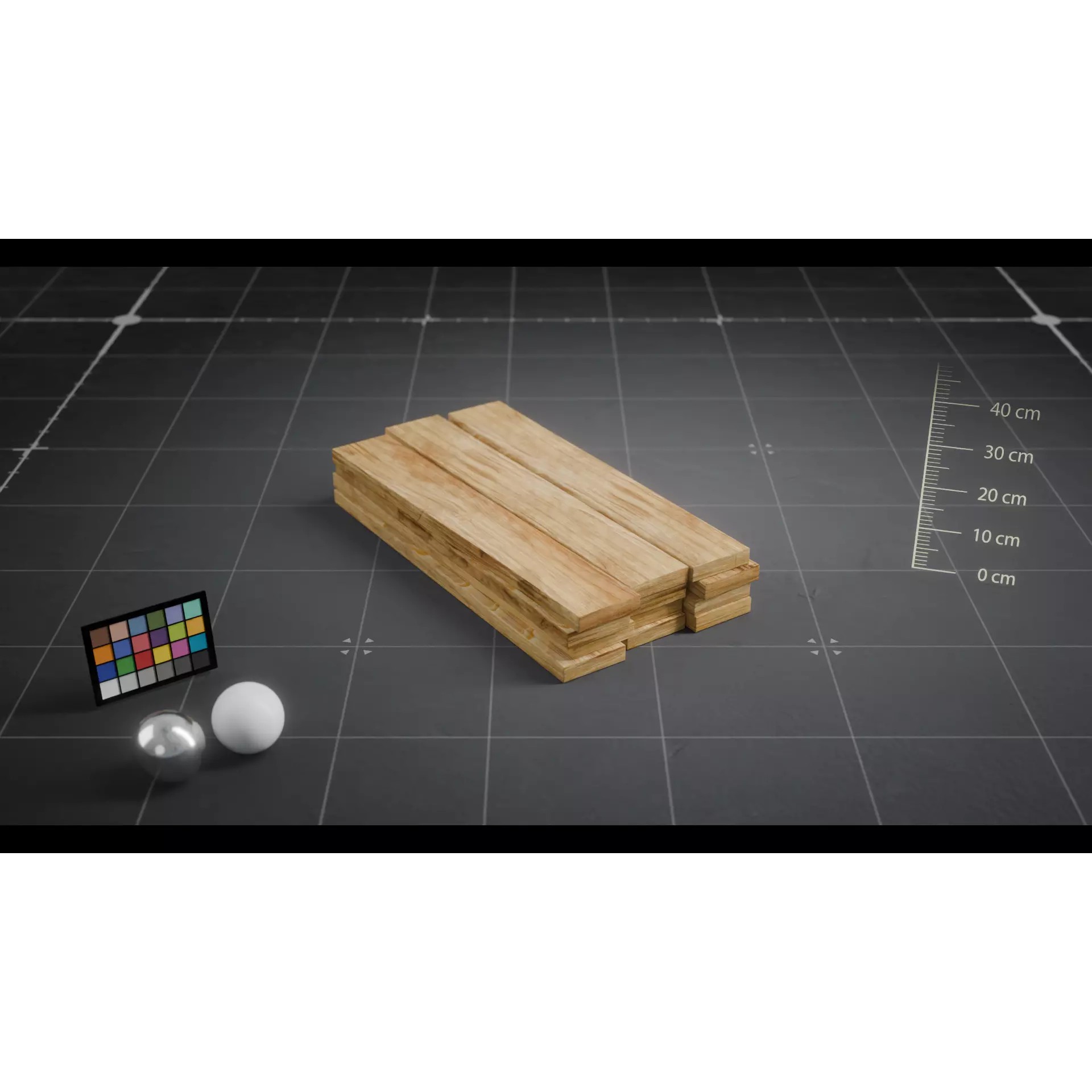 Construction Elements Set 01 - Low-Poly Game-Ready 3D Model