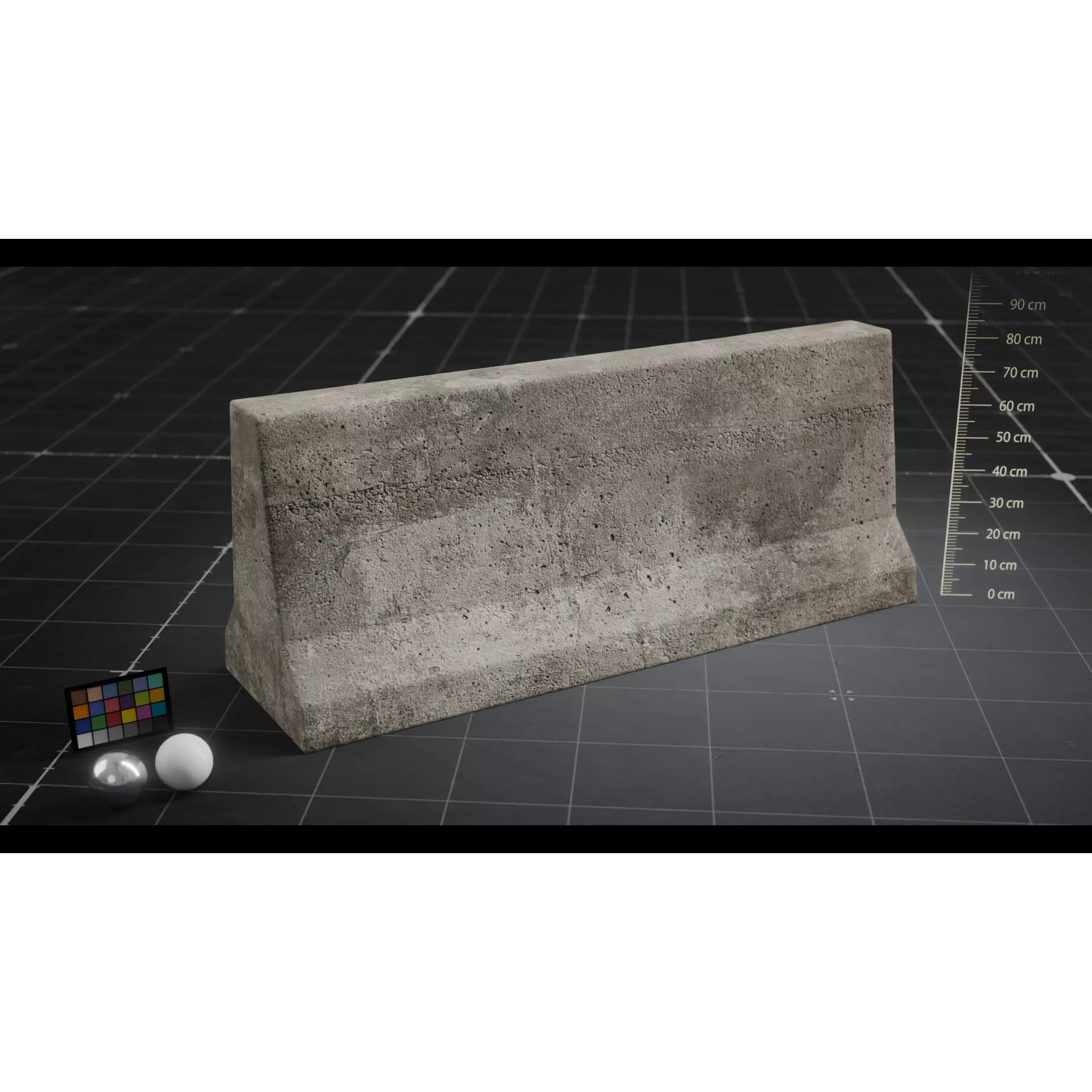Construction Elements Set 01 - Low-Poly Game-Ready 3D Model - View 10