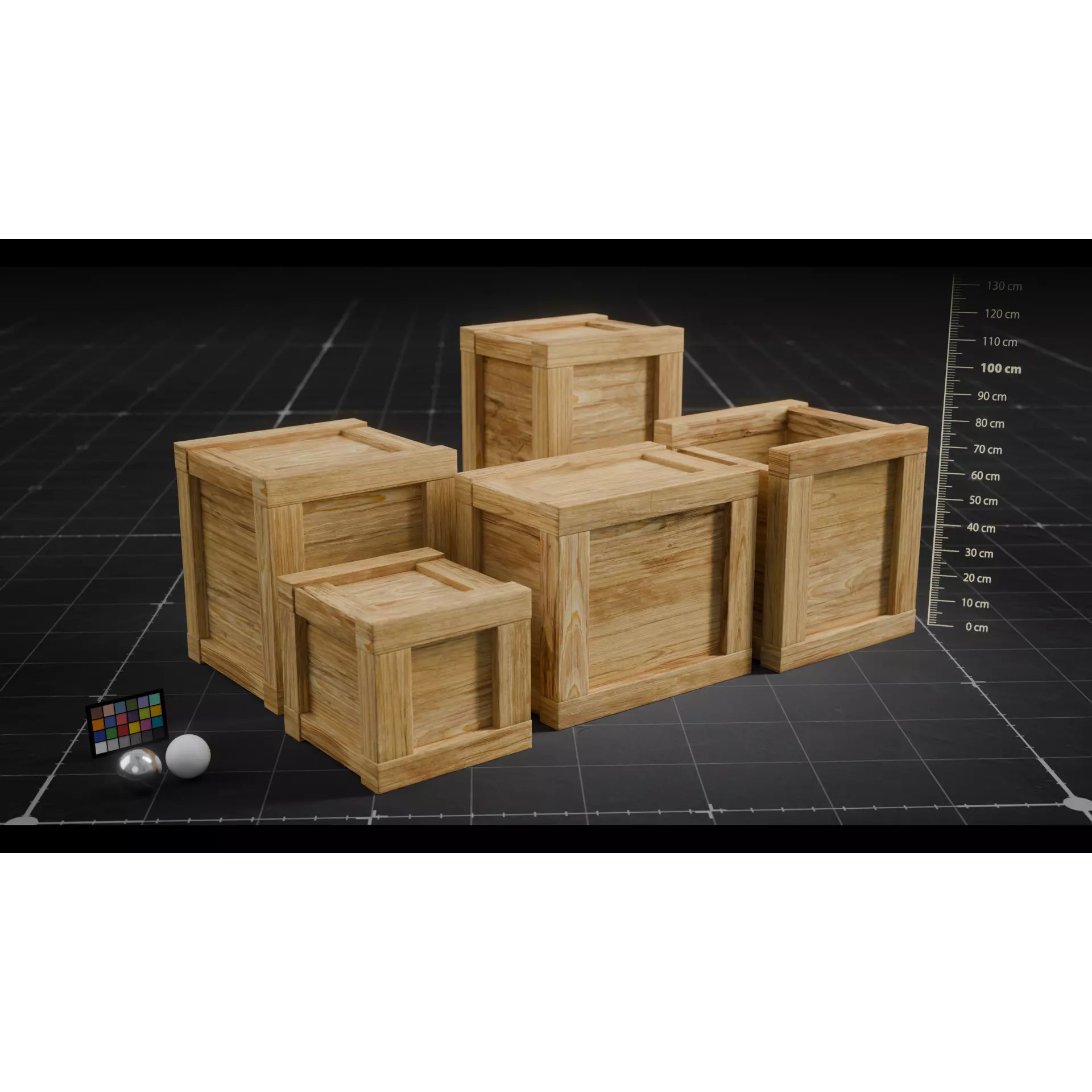 Construction Elements Set 01 - Low-Poly Game-Ready 3D Model - View 18