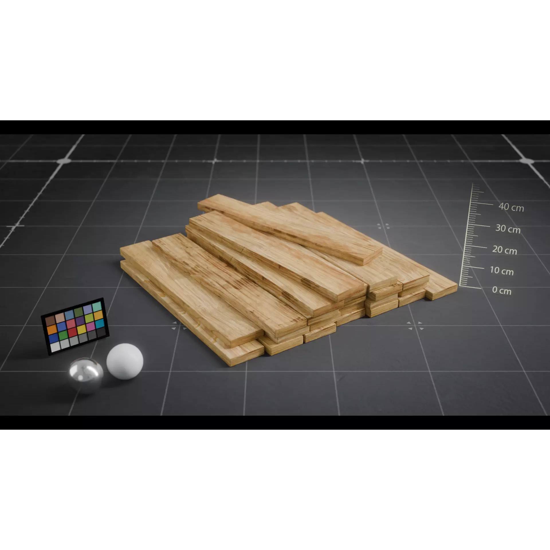 Construction Elements Set 01 - Low-Poly Game-Ready 3D Model - View 22