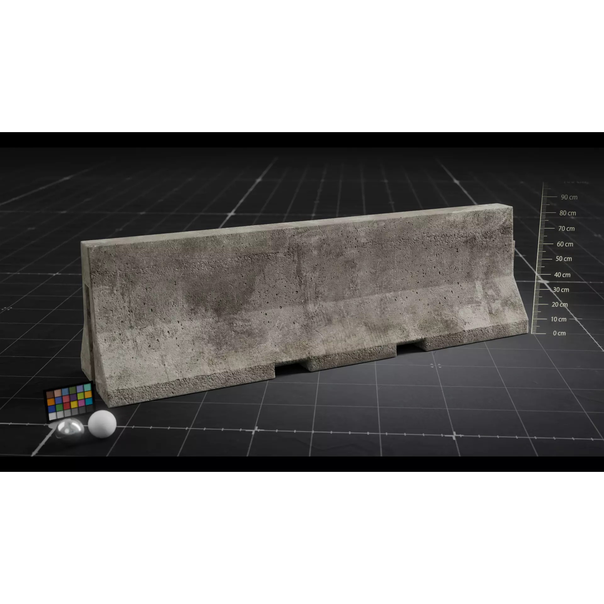 Construction Elements Set 01 - Low-Poly Game-Ready 3D Model - View 8