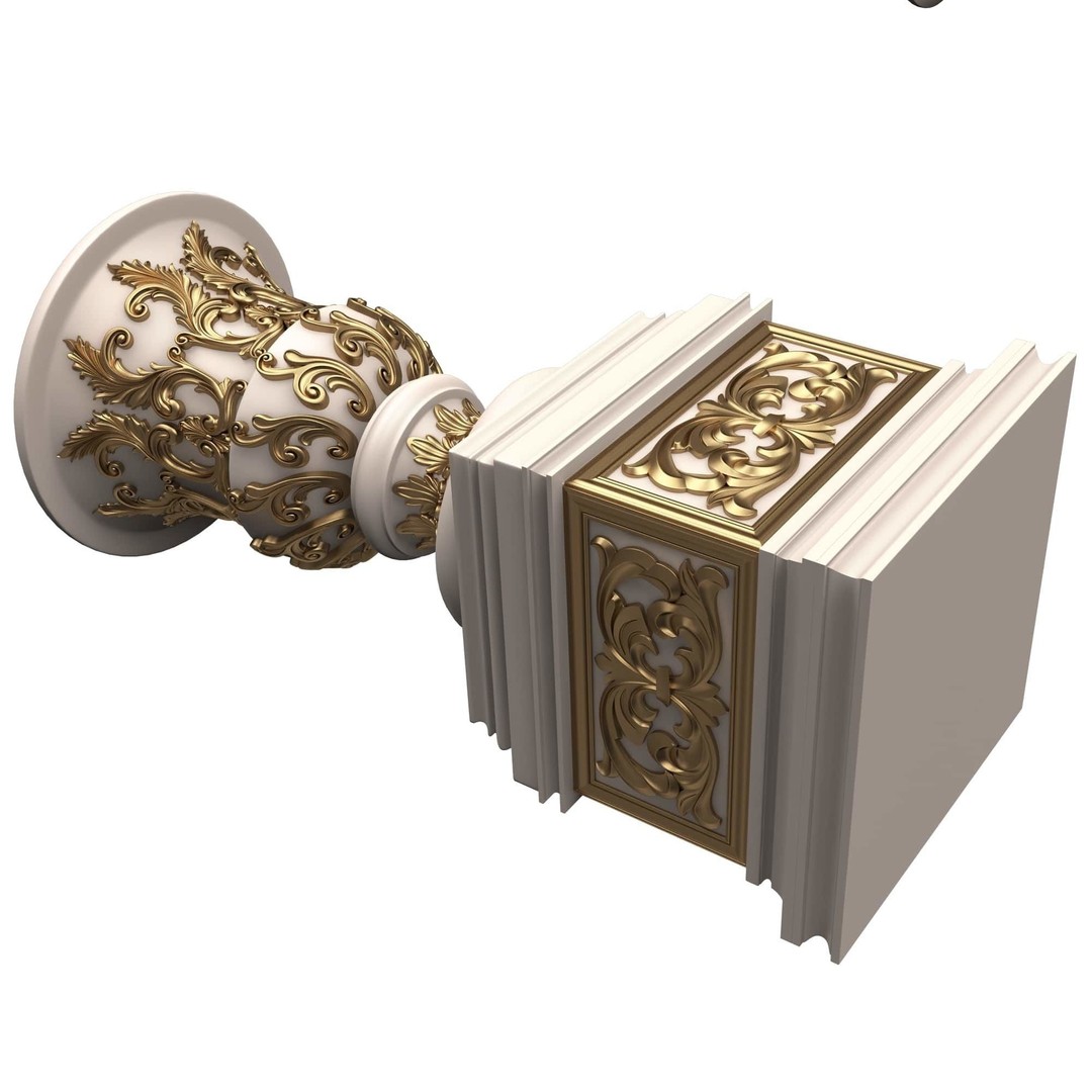 Flower Pot 3D Model – Low Poly Decorative Design, FBX, OBJ - View 7