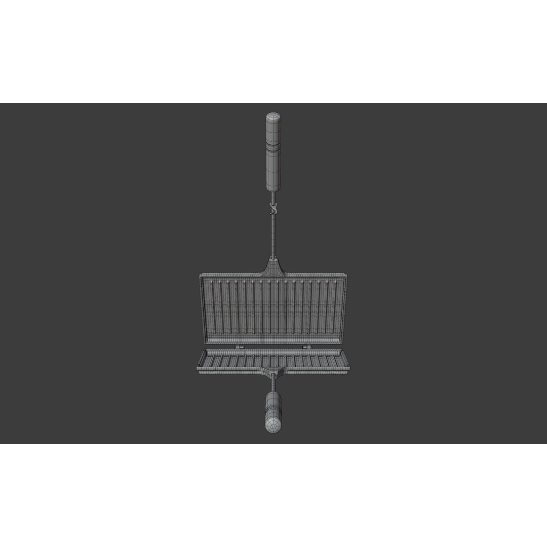 Stovetop Toaster 3D Model – High-Quality PBR Kitchenware Asset, FBX