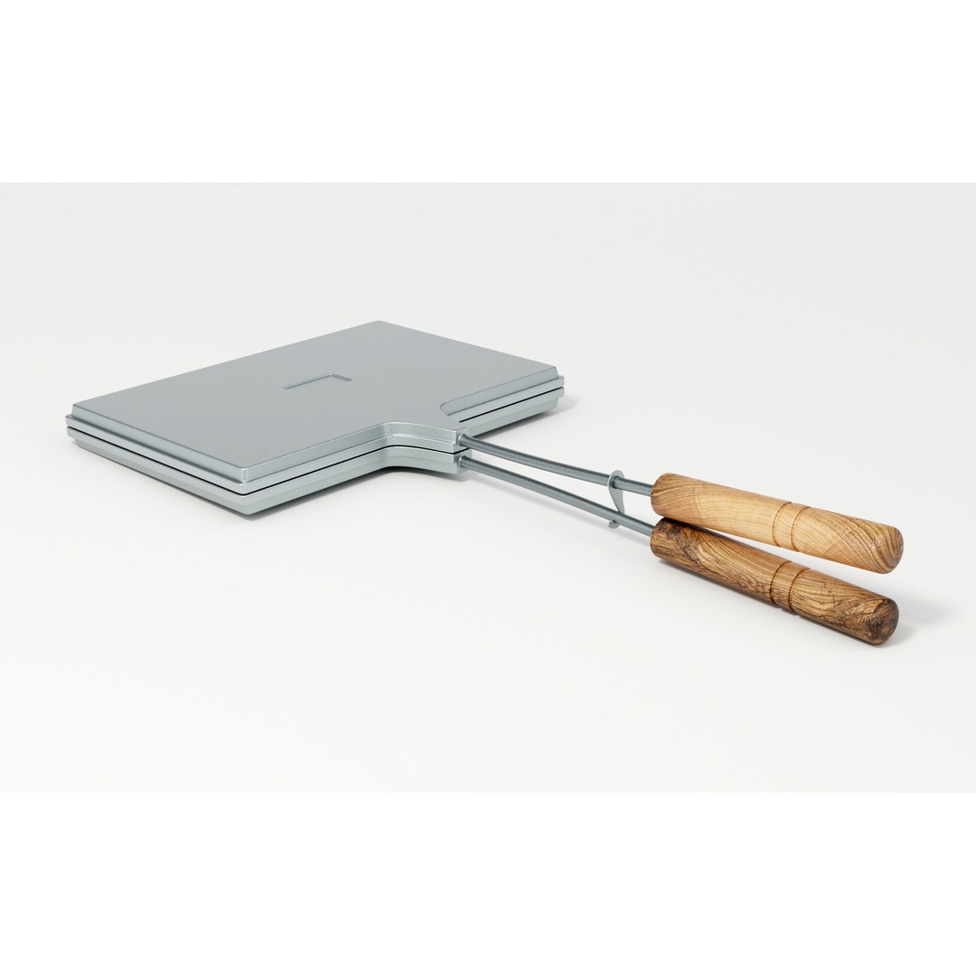 Stovetop Toaster 3D Model – High-Quality PBR Kitchenware Asset, FBX - View 11