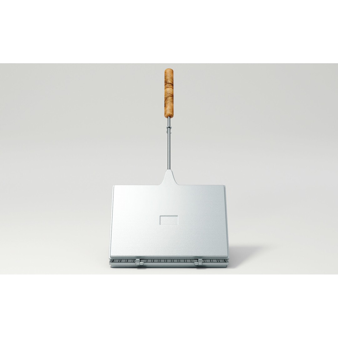 Stovetop Toaster 3D Model – High-Quality PBR Kitchenware Asset, FBX - View 18
