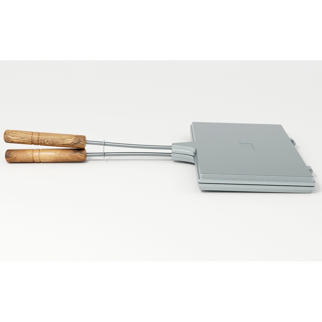 Stovetop Toaster 3D Model – High-Quality PBR Kitchenware Asset, FBX - View 5
