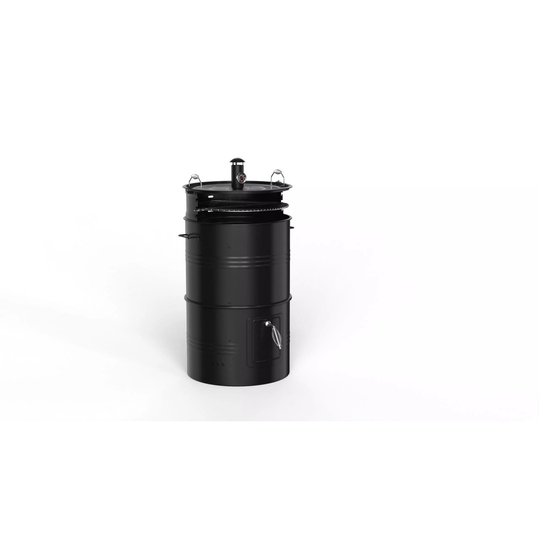 Mayer Barbecue Grill Barrel 3D Model – PBR Textured, Game-Ready Formats - View 2