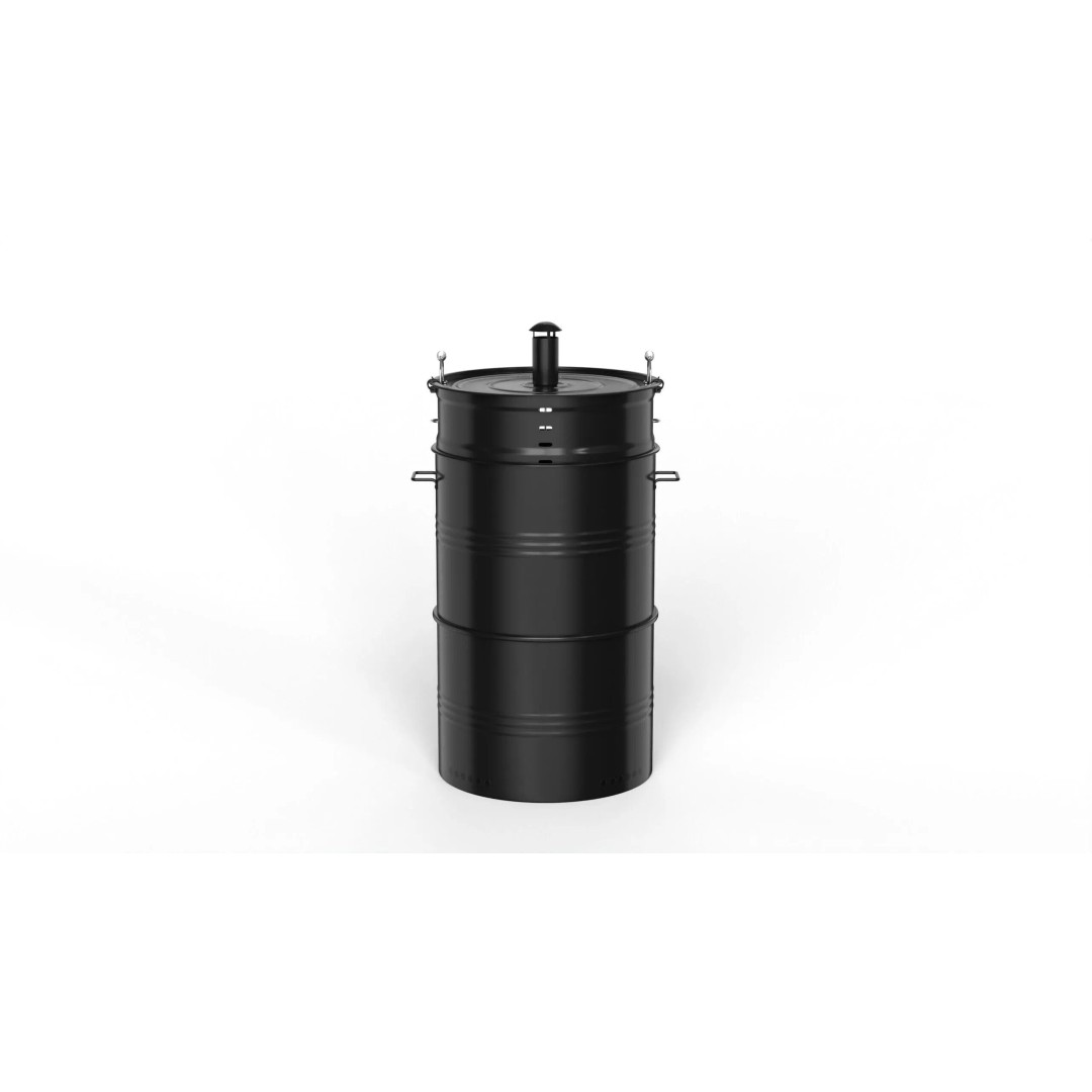 Mayer Barbecue Grill Barrel 3D Model – PBR Textured, Game-Ready Formats - View 5