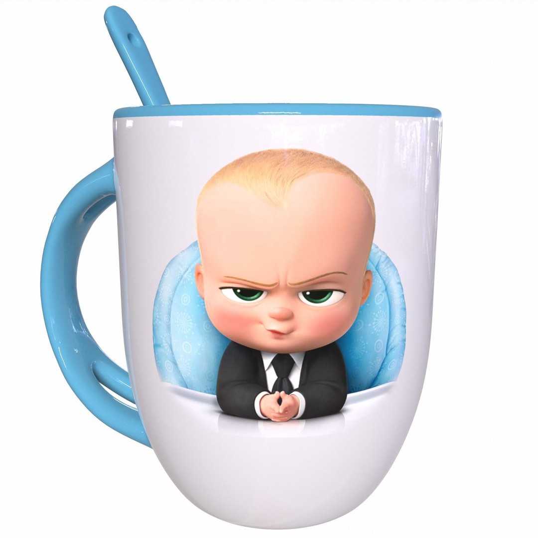Baby Cup 3D Model – High Poly Photorealistic Kitchenware Asset - View 4