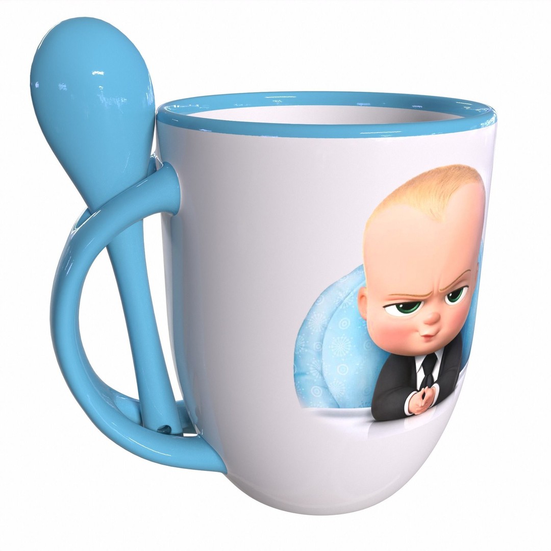 Baby Cup 3D Model – High Poly Photorealistic Kitchenware Asset - View 5