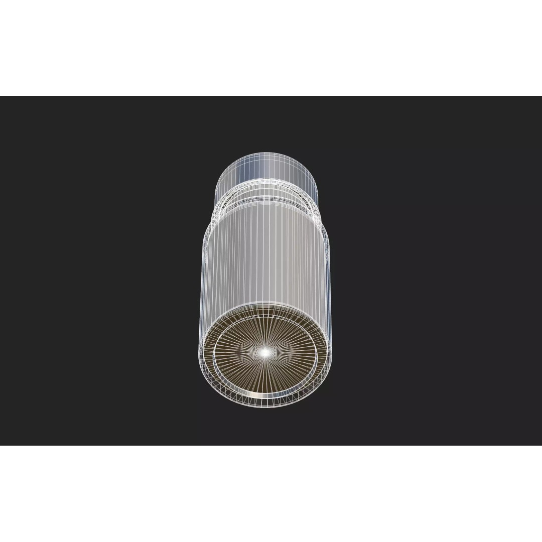 Salt Shaker 3D Model – Low Poly Game Ready Kitchenware, FBX, OBJ - View 13