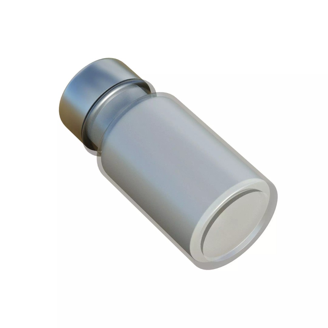 Salt Shaker 3D Model – Low Poly Game Ready Kitchenware, FBX, OBJ - View 9