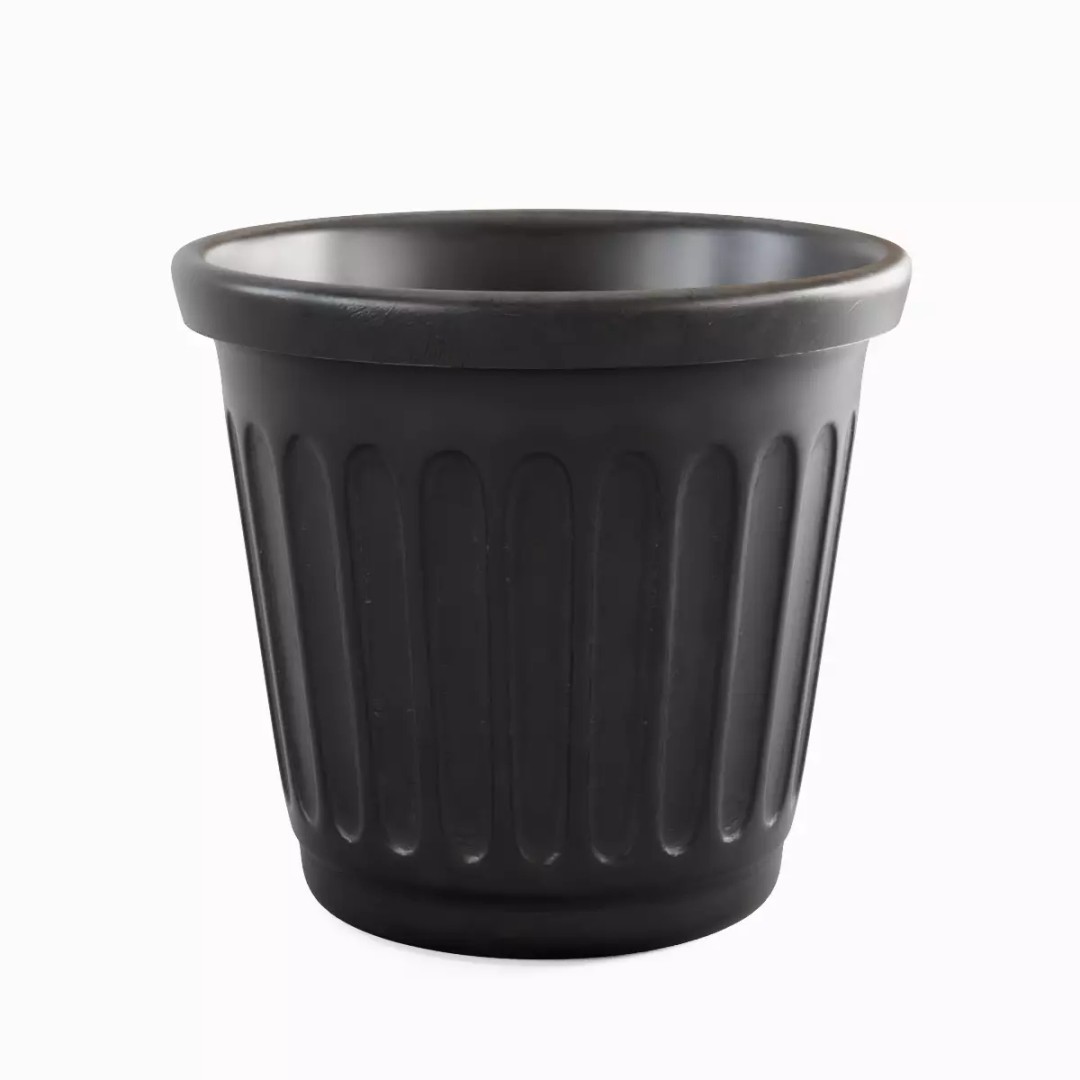 Plastic Flowerpot 3D Model – High Poly Game-Ready Asset, FBX, OBJ - View 17