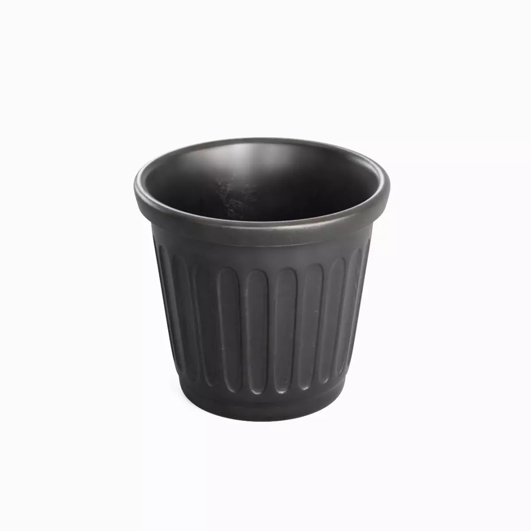 Plastic Flowerpot 3D Model – High Poly Game-Ready Asset, FBX, OBJ - View 18