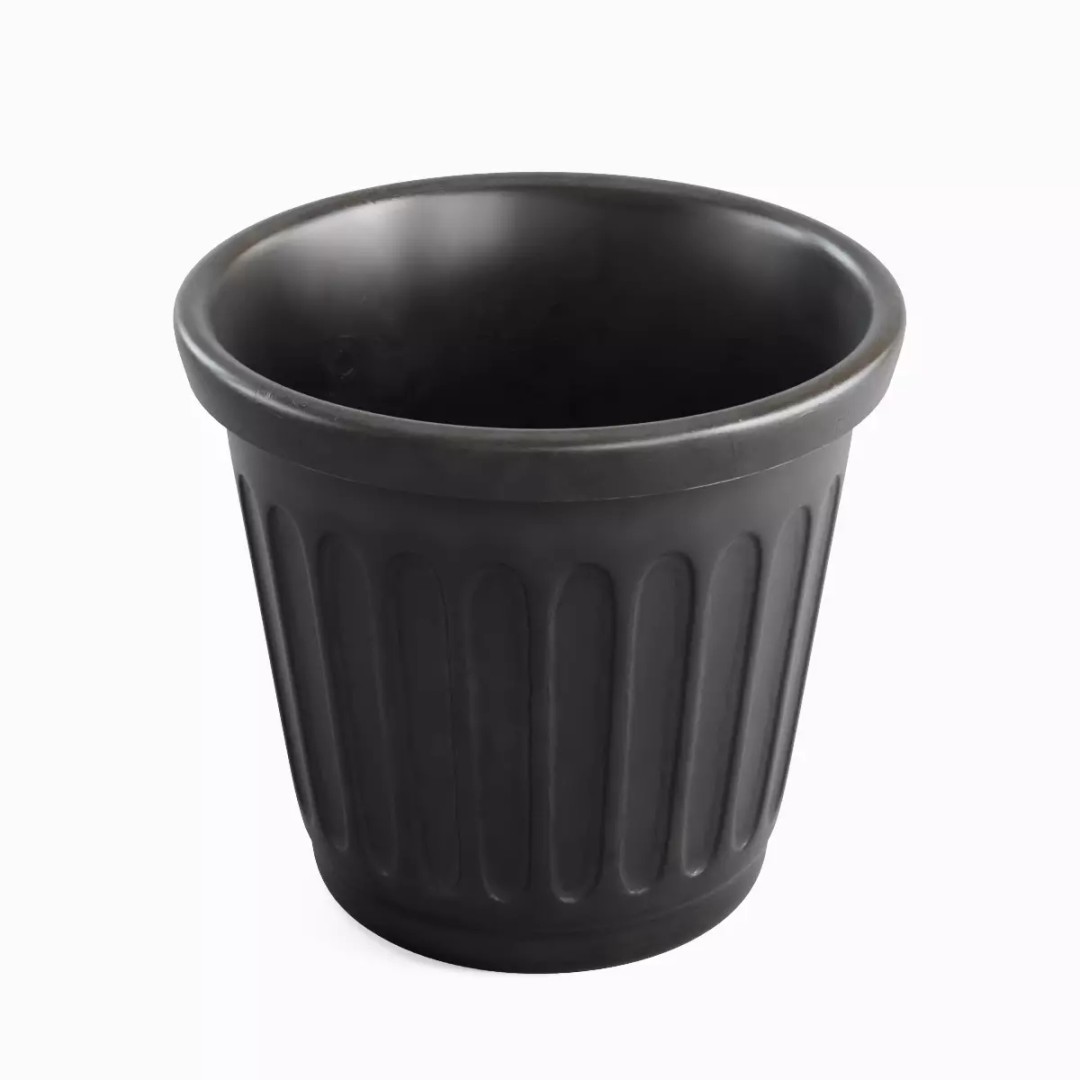 Plastic Flowerpot 3D Model – High Poly Game-Ready Asset, FBX, OBJ - View 19