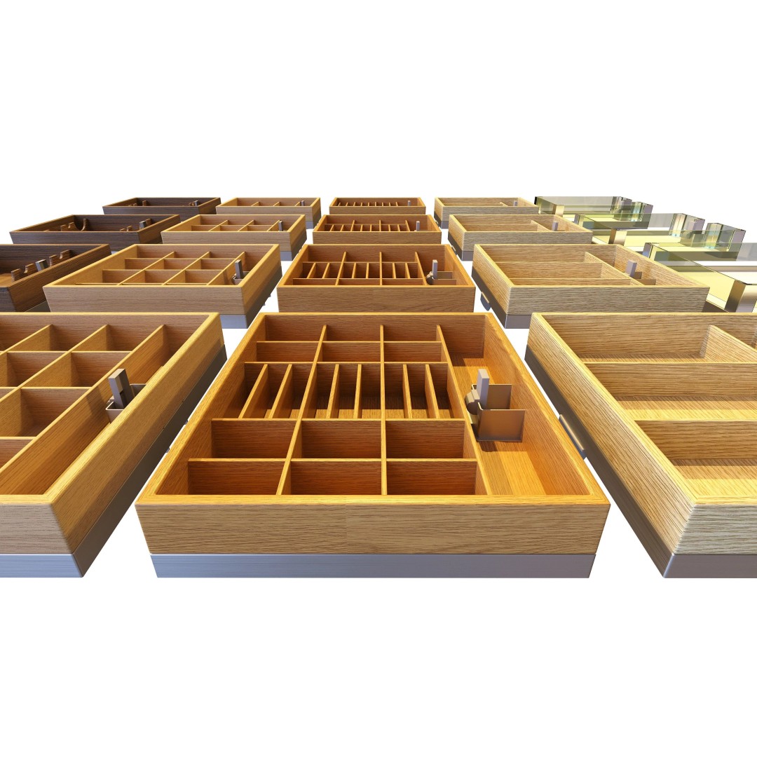 Furniture Fittings Mega Pack 3D Model – Mechanisms for Interior Design - View 13