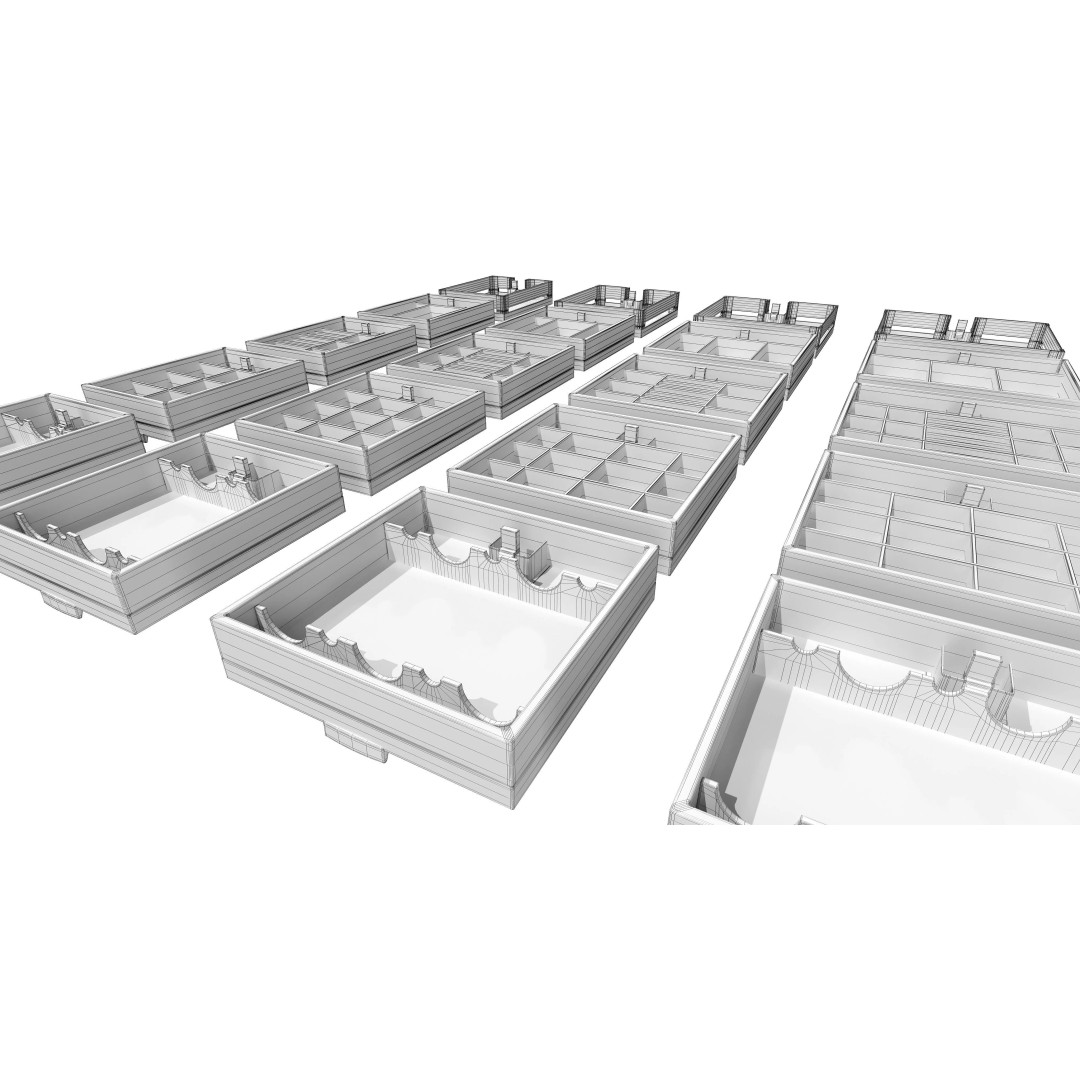 Furniture Fittings Mega Pack 3D Model – Mechanisms for Interior Design - View 16