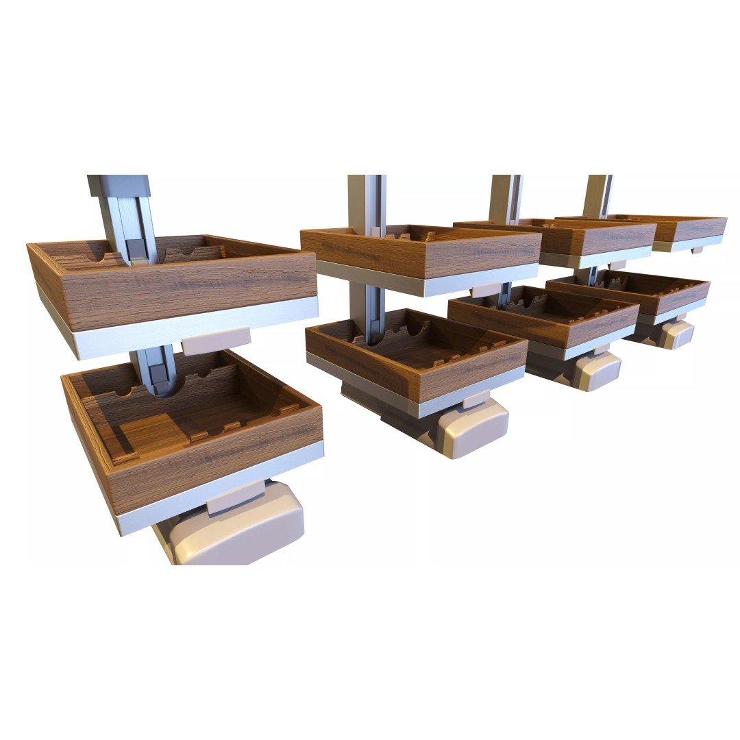 Furniture Fittings Mega Pack 3D Model – Mechanisms for Interior Design - View 25