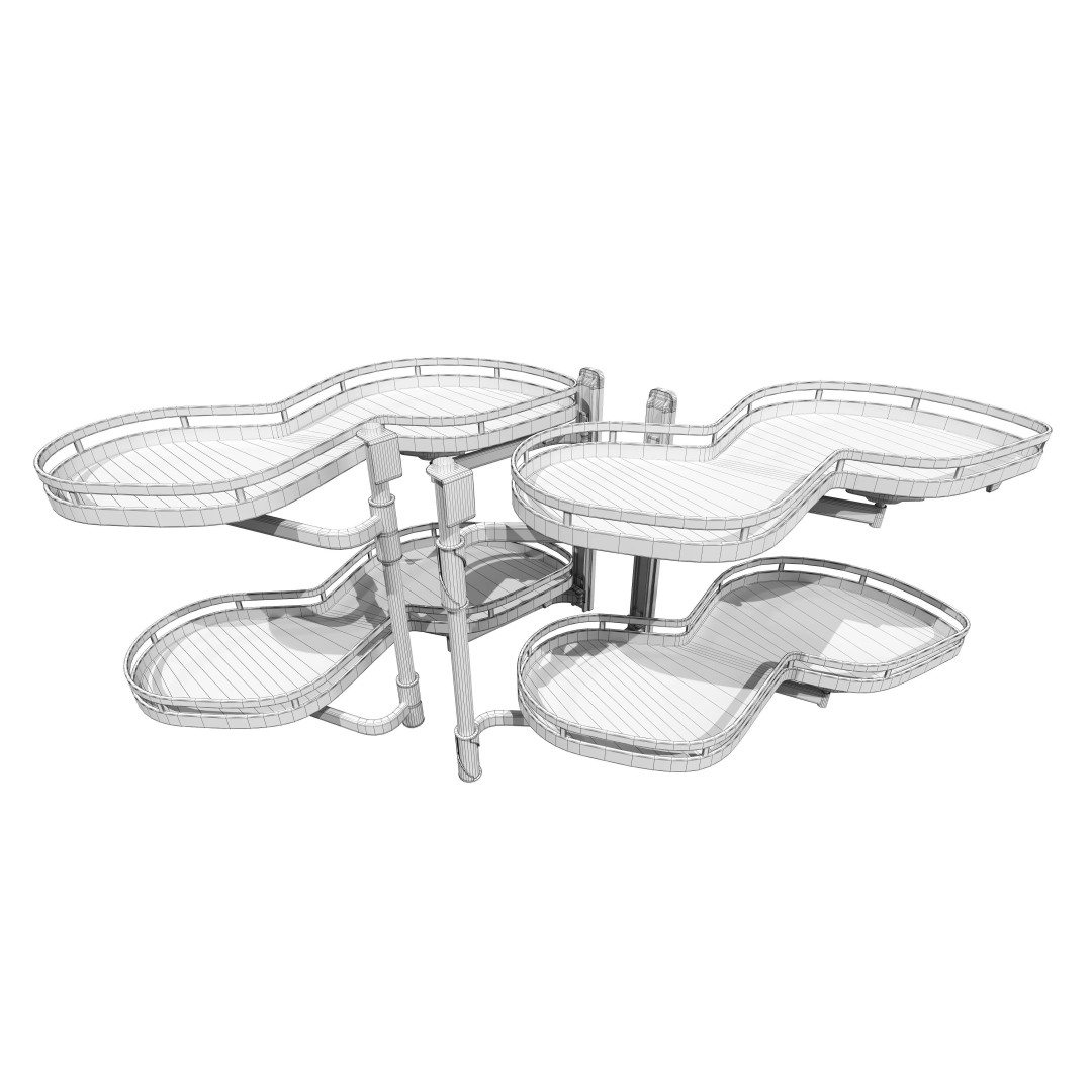 Furniture Fittings Mega Pack 3D Model – Mechanisms for Interior Design - View 45