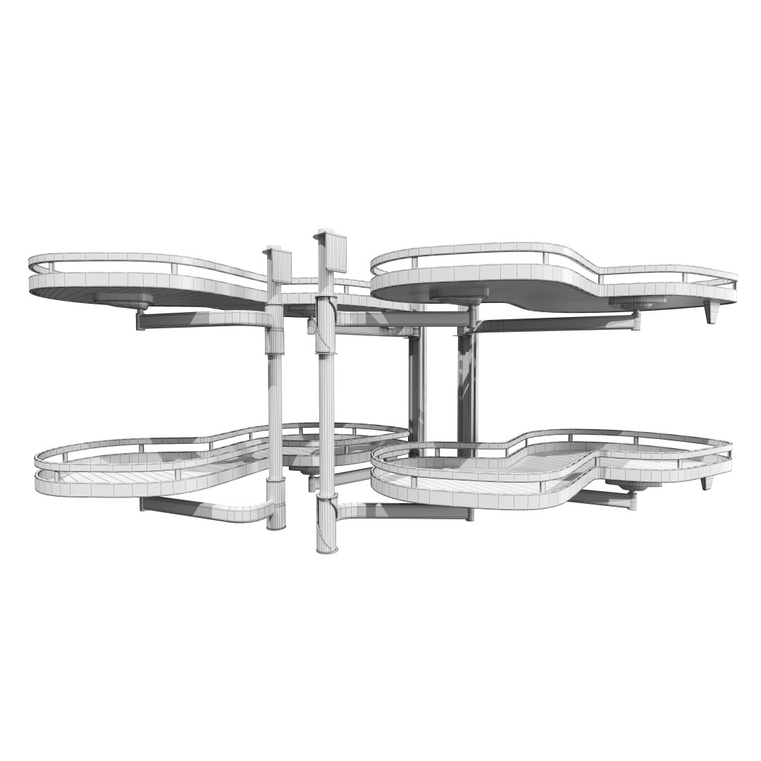 Furniture Fittings Mega Pack 3D Model – Mechanisms for Interior Design - View 49