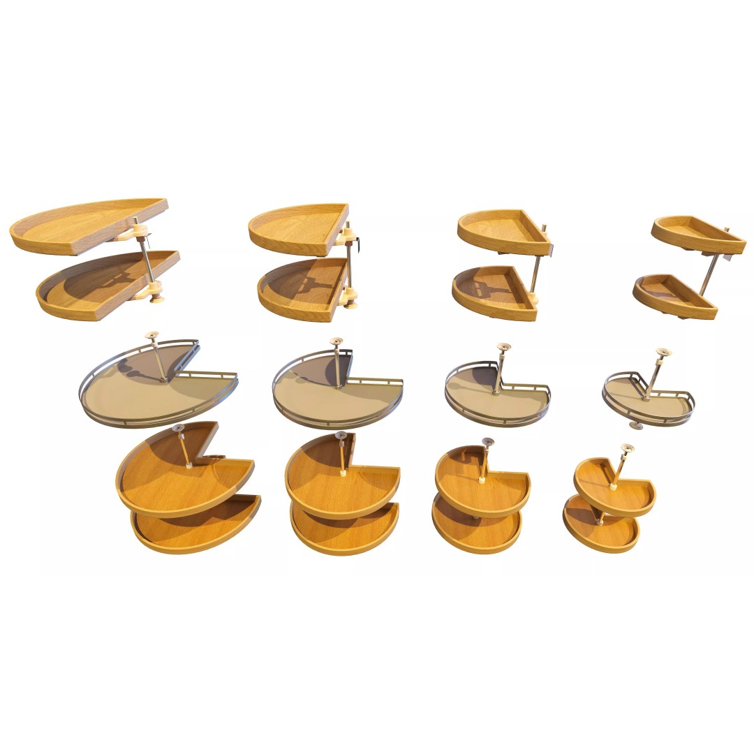 Furniture Fittings Mega Pack 3D Model – Mechanisms for Interior Design - View 55
